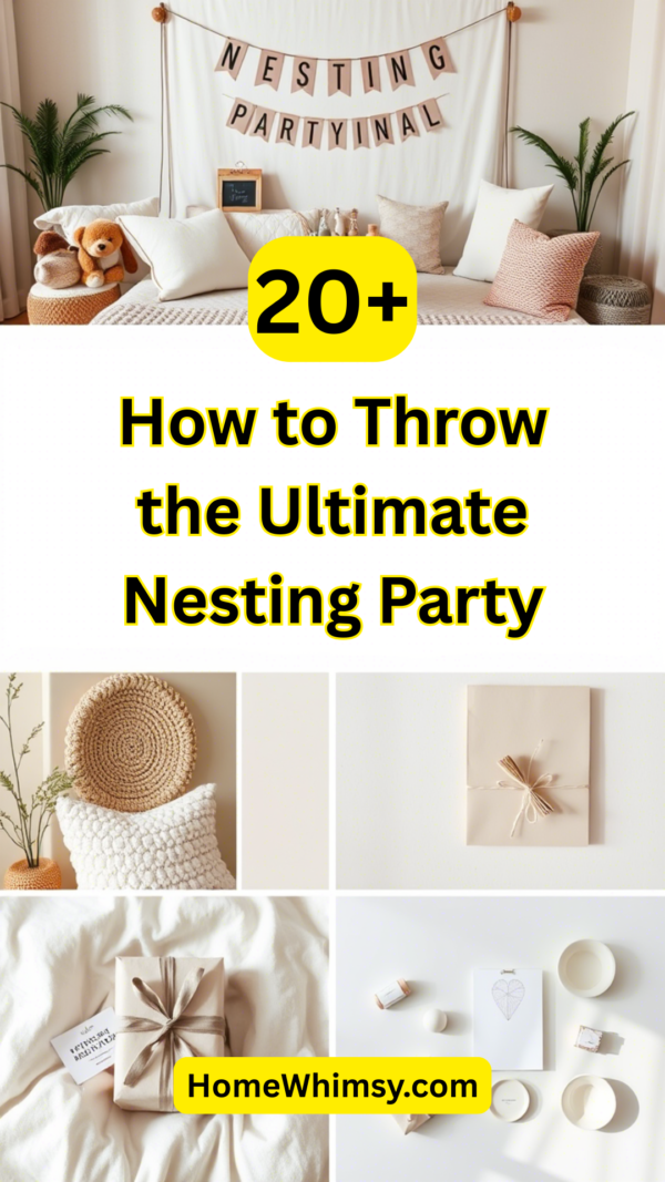 How to Throw the Ultimate Nesting Party: 20+ Creative Ideas for a Cozy, Memorable Celebration